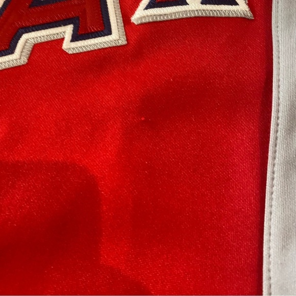 Vintage MLB Majestic Anaheim Angels Split Baseball Jersey Size Large - Picture 5 of 12